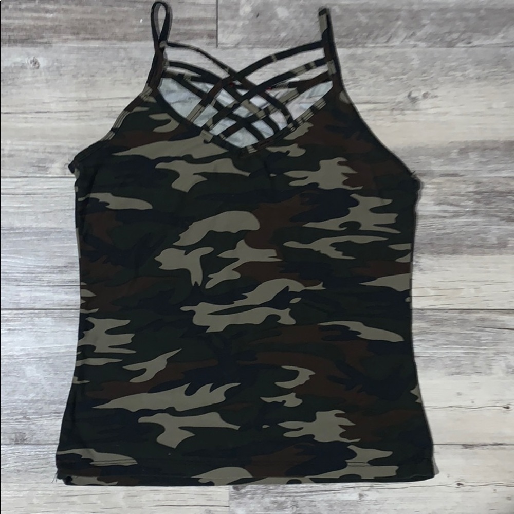Camo Tank Top